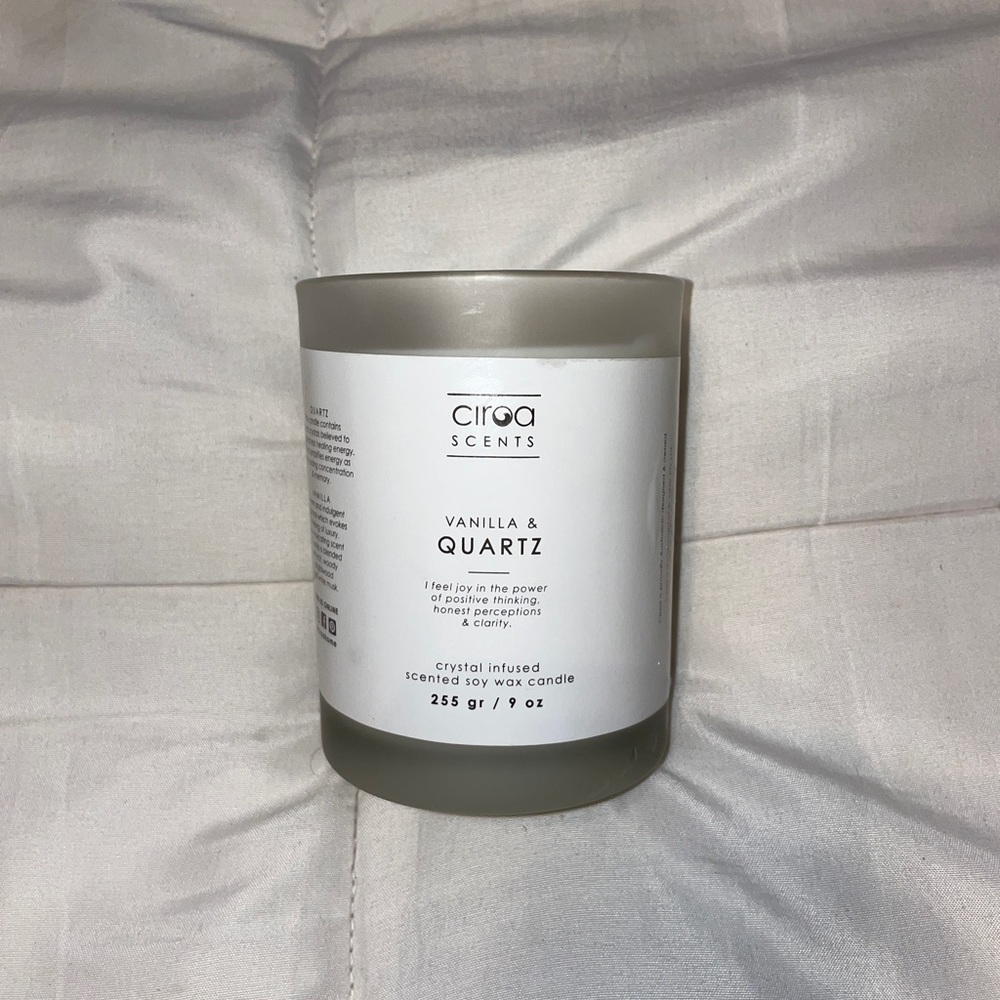 Vanilla & Quartz Candle